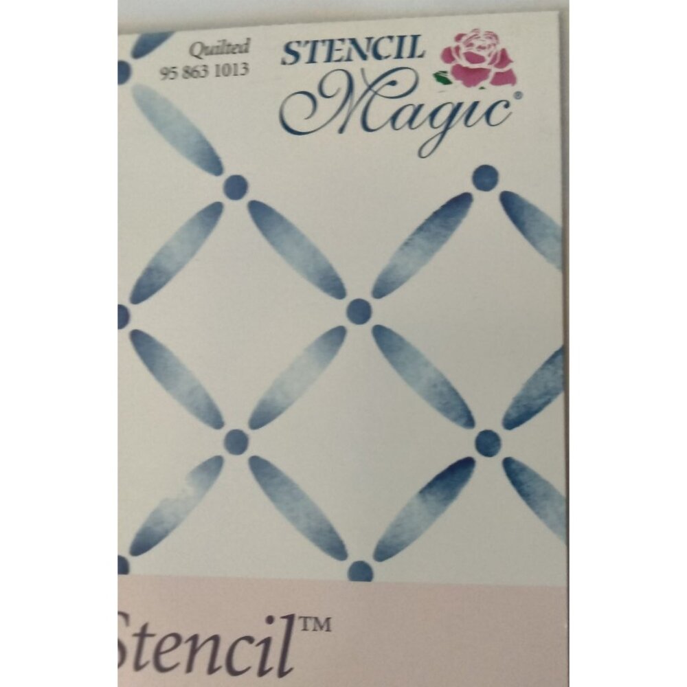 Delta Stencil Magic One Step Background Quilted Crafting - Picture 9 of 9